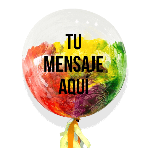 Globo Mensaje Personalizado (Escribe tu mensaje al llenar el pedido)